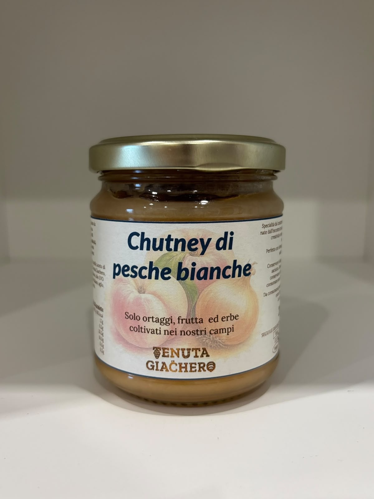 Chutney di pesche bianche - immagine 1