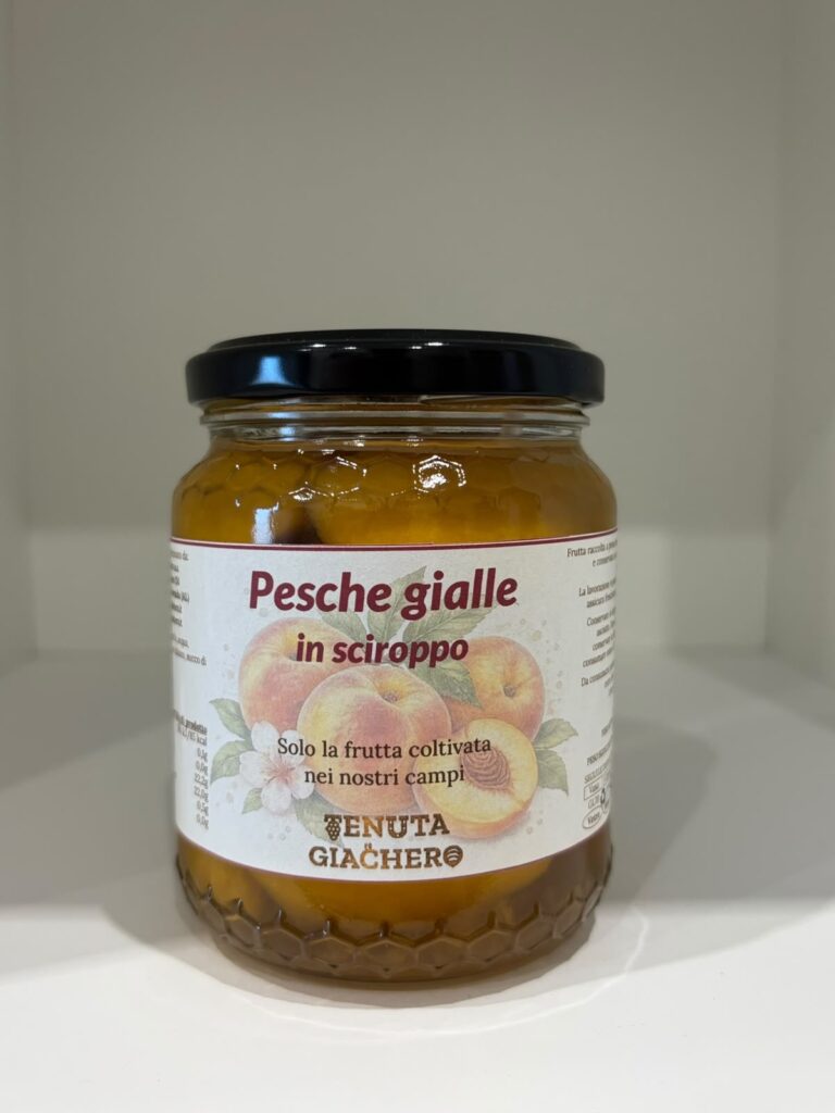 Pesche sciroppate