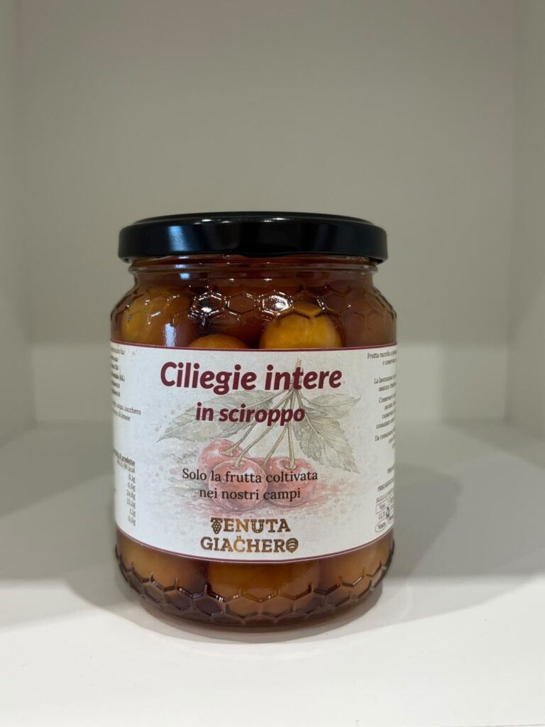 Ciliegie sciroppate